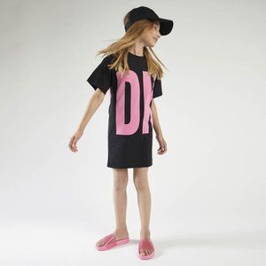 DKNY Teen girls black T-shirt dress